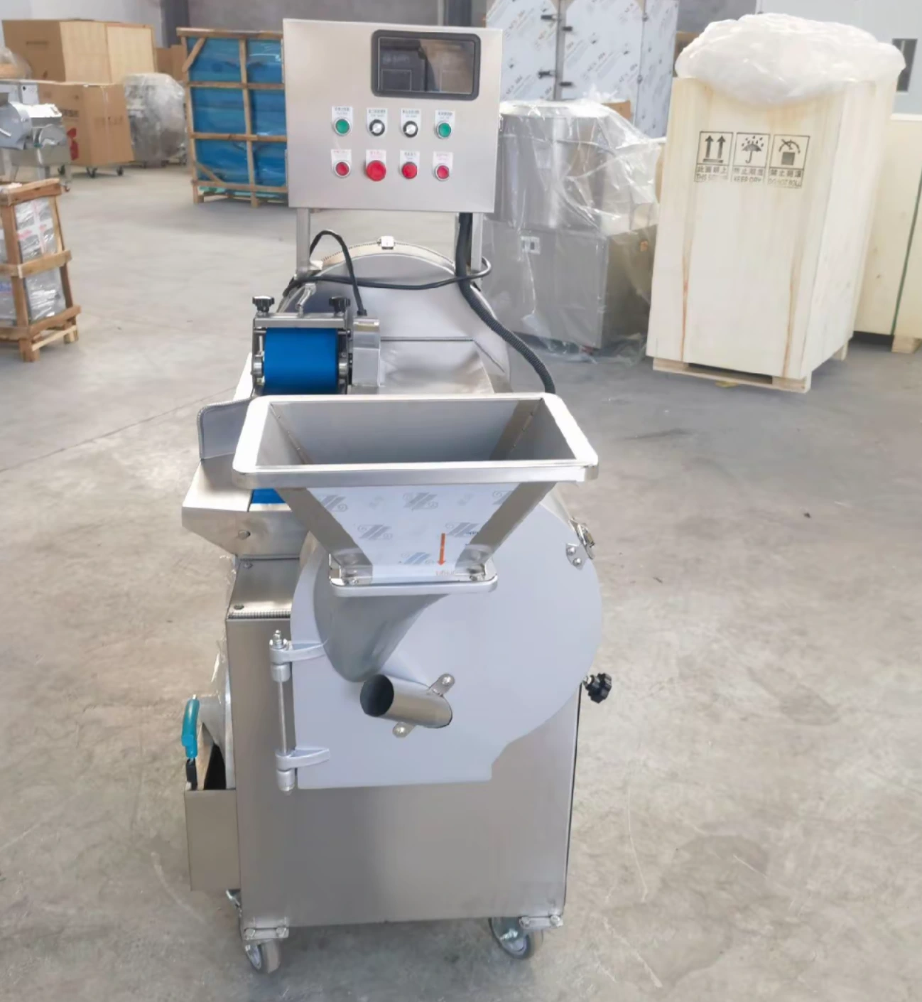 Industrial Vegetable Cutting Machine