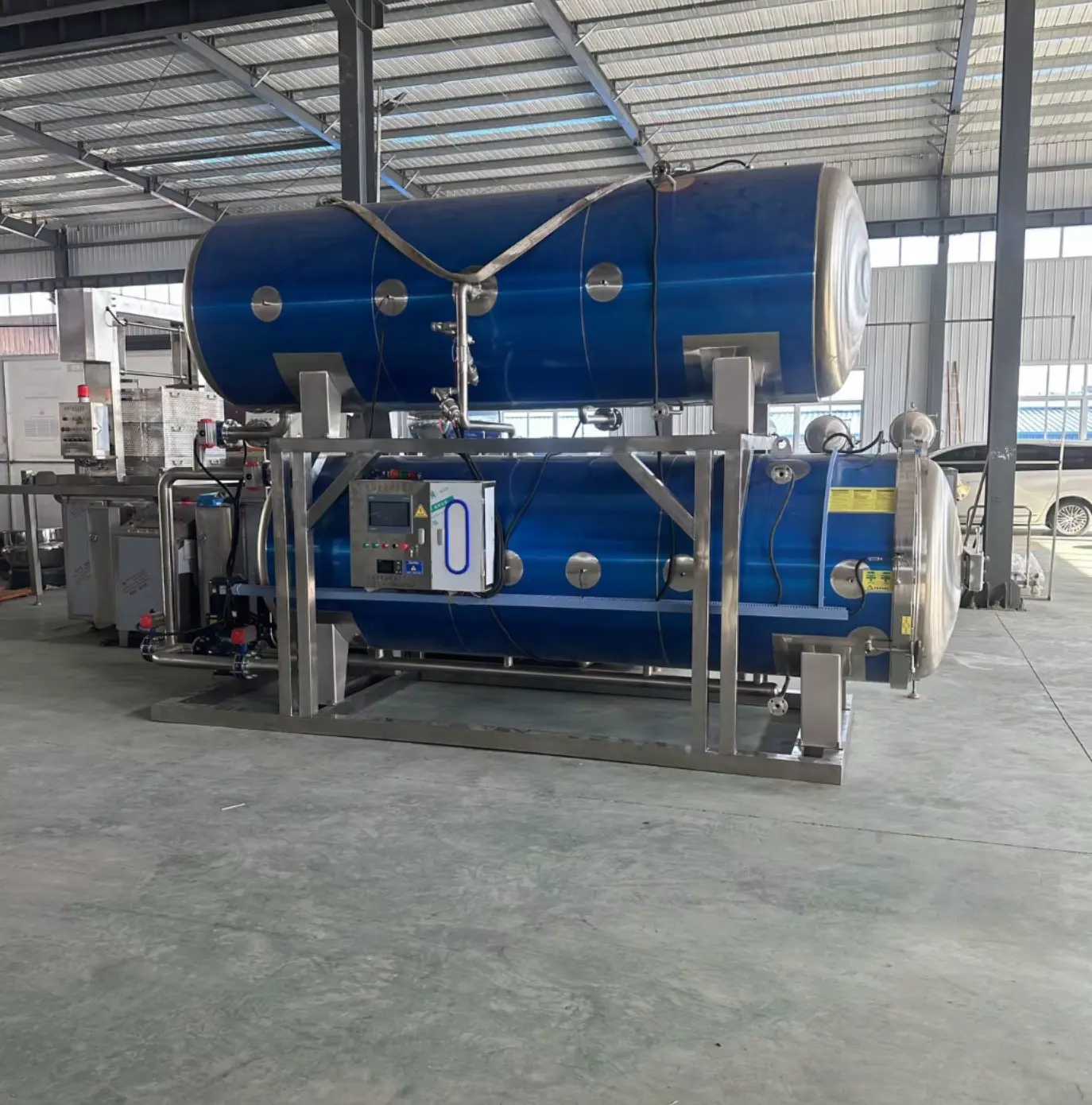 Water Immersion Retort Sterilizer